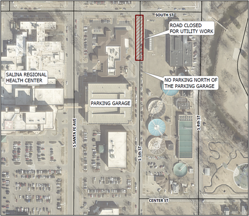 UTILITY CONSTRUCTION NOTICE 400 BLOCK OF SOUTH 5TH STREET - News Image